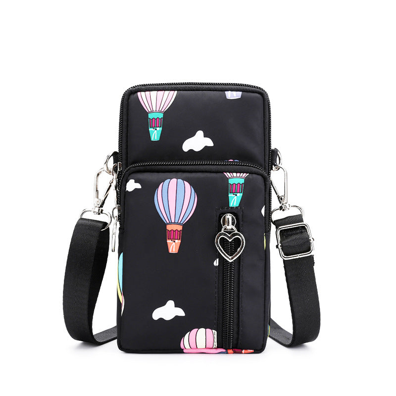 Bolso de teléfono móvil de nylon al por mayor mini bolsa